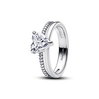 Anello Pandora Donna in Argento Zirconia 193100C01-54 - 193100C01-52